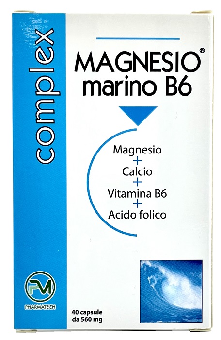 MAGNESIO MARINO B6 40 CAPSULE - farmacialombardia.it