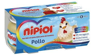 NIPIOL OMOGENEIZZATO POLLO 80 G 2 PEZZI - farmacialombardia.it