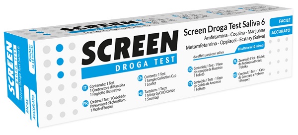 SCREEN DROGA TEST SALIVA 6 DROGHE - farmacialombardia.it
