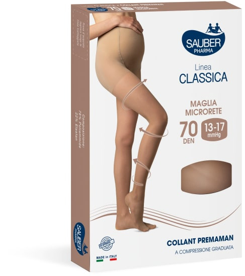 SAUBER COLLANT 70 DENARI PREMAMAN MAGLIA MICRORETE NEUTRO BEIGE 3 LINEA CLASSICA - farmacialombardia.it