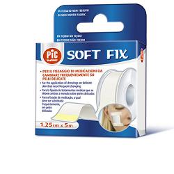 CEROTTO IN ROCCHETTO PIC SOFT FIX TESSUTO NON TESSUTO 2,5X500 CM CON FUSTELLA - farmacialombardia.it