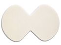 SCHIUMA DI POLIURETANO ASSORBENTE CON STRATO DI CONTATTO IN SILICONE MORBIDO CONFORMATA PER TALLONE MEPILEX HEEL 13X20CM 5 PEZZI - farmacialombardia.it