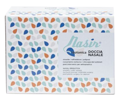 SOLUZIONE FISIOLOGICA ISOTONICA STERILE NASIR IN SCATOLA CON10 SACCHE VERSIONE LUER LOCK DA 250ML - farmacialombardia.it