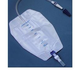 SACCA RACCOGLI URINA DA GAMBA PER INCONTINENZA 3 CAMERE COMFORT 500 ML STERILE IN PVC LATO RIVESTITO TNT CON TUBO DIRITTO 30 CM 8 PEZZI - farmacialombardia.it