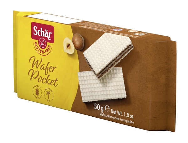 SCHAR WAFER POCKET ALLA NOCCIOLA 50 G - farmacialombardia.it