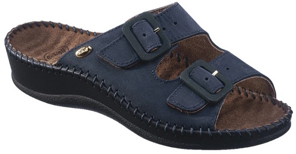 WEEKEND NUBUCK WOMENS MASSAGE NAVY BLUE 36 - farmacialombardia.it