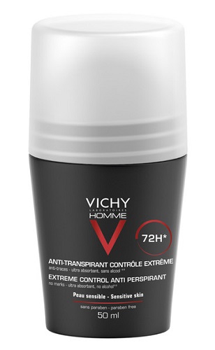 VICHY HOMME DEO ROLL-ON ANTI-TRASPIRANTE 50 ML - farmacialombardia.it
