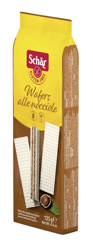 SCHAR WAFERS ALLE NOCCIOLE 125 G - farmacialombardia.it