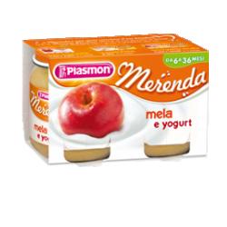 PLASMON OMOGENEIZZATO YOGURT MELA 120 G X 2 PEZZI - farmacialombardia.it