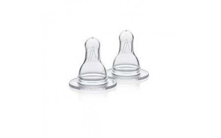 TETTARELLA MEDIUM FLUSSO MEDIO IN SILICONE 2 PEZZI - farmacialombardia.it