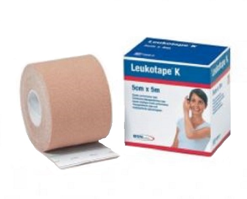 BENDA ADESIVA LEUKOTAPE K PER TAPING FISIOTERAPICO LARGHEZZA 5 CM LUNGHEZZA 5 M COLOR CARNE IN ROTOLO - farmacialombardia.it