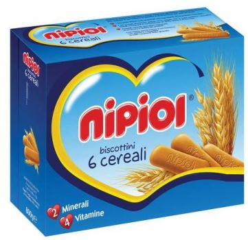 NIPIOL BISCOTTINI 6 CEREALI 800 G - farmacialombardia.it