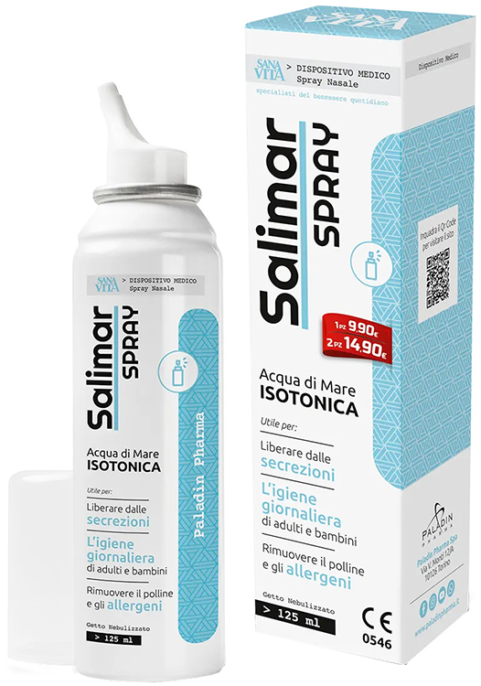 SANAVITA SALIMAR SPRAY NASALE NEW 125 ML - farmacialombardia.it