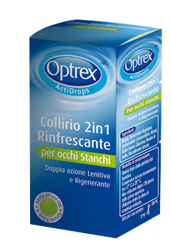 GOCCE OCULARI OPTREX ACTIDROPS 2IN1 RINFRESCANTE OCCHI STANCHI 1 PEZZO - farmacialombardia.it