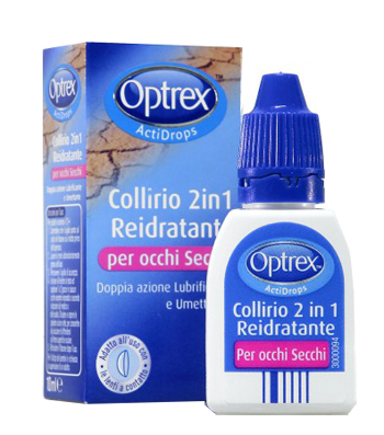 GOCCE OCULARI OPTREX ACTIDROPS 2IN1 REIDRATANTE OCCHI STANCHI 1 PEZZO - farmacialombardia.it