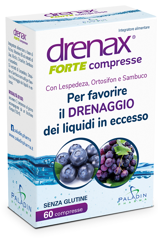 DRENAX FORTE MIRTILLO 60 COMPRESSE - farmacialombardia.it
