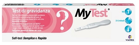 TEST DI GRAVIDANZA RAPIDO HCG MYTEST 1 PEZZO - farmacialombardia.it
