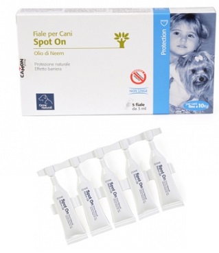 PROTECTION SPOTON CANE 0-10 KG 5 X 3 ML - farmacialombardia.it