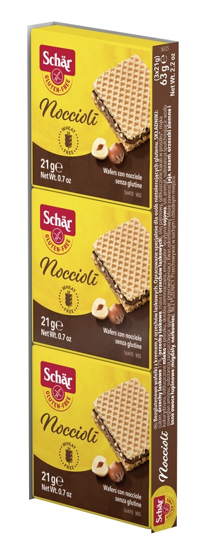 SCHAR NOCCIOLI' WAFERS CON NOCCIOLE 3 PEZZI DA 21 G - farmacialombardia.it