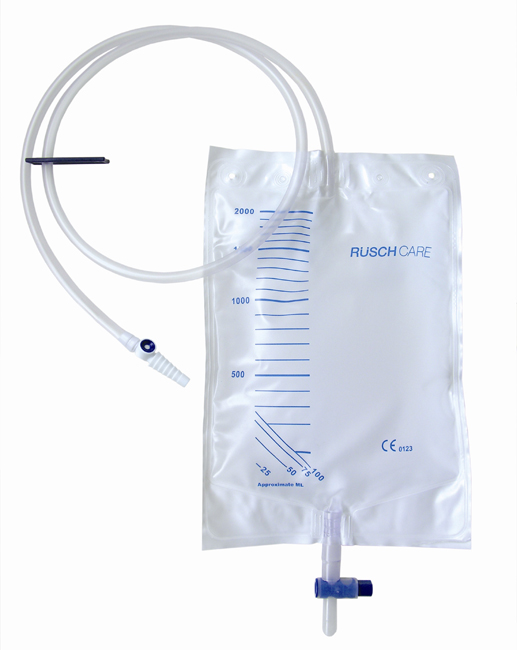 SACCA DI DRENAGGIO LETTO PER INCONTINENZA 2000ML IN PVC CON VALVOLA DI NON RITORNO E SCARICO STERILE CON TUBO DI RACCORDO 120CM 1 PEZZO RIUTILIZZABILE - farmacialombardia.it