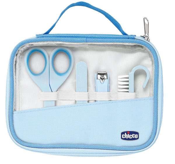 CHICCO SET UNGHIE BAMBINO AZZURRO-VERDE - farmacialombardia.it