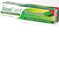ALOEDENT DENTIFRICIO TRIPLA AZIONE CON ALOE VERA E COENZIMA Q10 100 ML - farmacialombardia.it