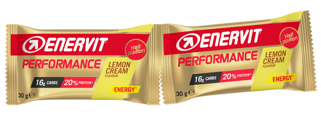 ENERVIT PS DOUBLE LEMON CREAM 2 MEZZE PORZIONI BOX 1 BARRETTA - farmacialombardia.it