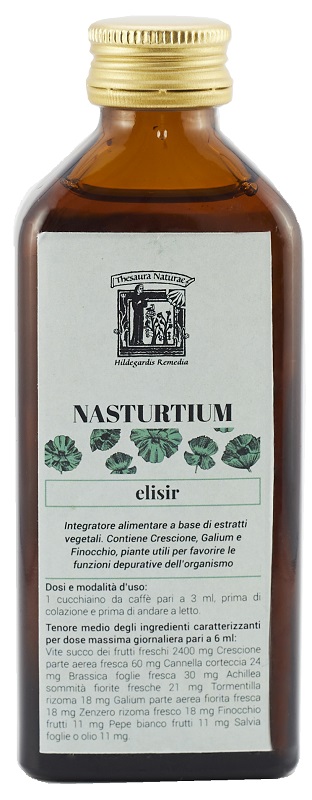NASTURTIUM THESAURA NATURAE ELISIR 100 ML - farmacialombardia.it