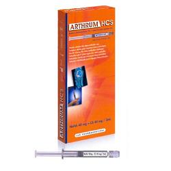 SIRINGA INTRA-ARTICOLARE ARTHRUM HCS CONDROITINA SOLFATO 40MG E ACIDO IALURONICO 40MG 2 ML - farmacialombardia.it