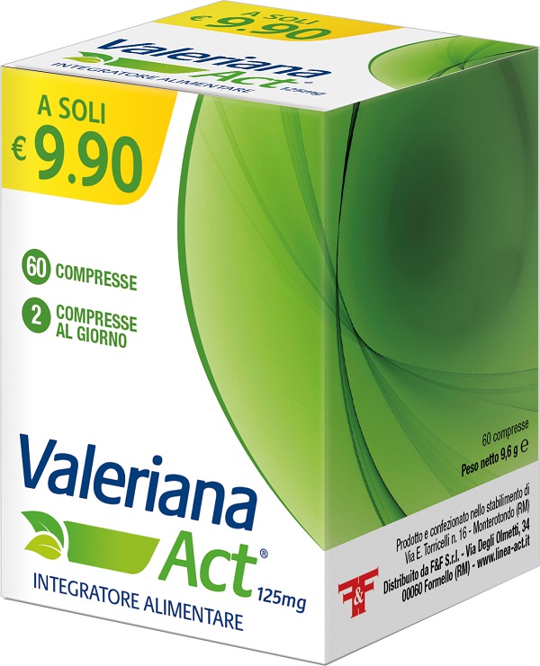 VALERIANA ACT 60 COMPRESSE - farmacialombardia.it
