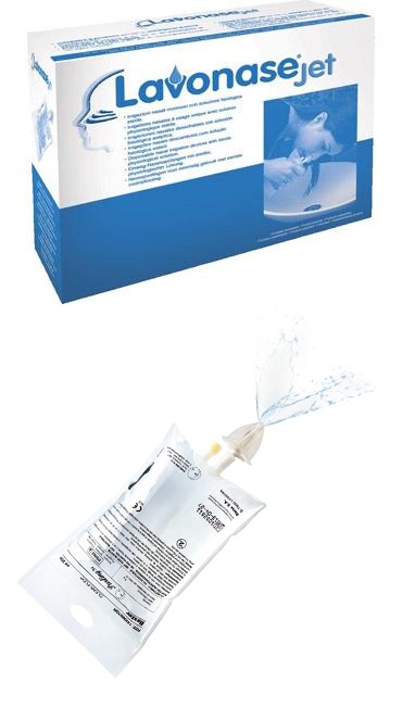 IRRIGATORE NASALE LAVONASE CON SOLUZIONE FISIOLOGICA 6 PEZZI - farmacialombardia.it
