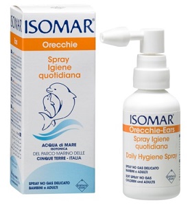 ISOMAR ORECCHIE ACQUA DI MARE SPRAY NO GAS PER IRRIGAZIONE DELL'ORECCHIO 50ML - farmacialombardia.it