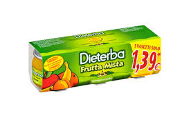 DIETERBA OMOGENEIZZATO FRUTTA MISTA 3 PEZZI 80 G - farmacialombardia.it