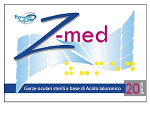 GARZA OCULARE Z MED MEDICATA CON ACIDO IALURONICO STERILE 20 BUSTE - farmacialombardia.it