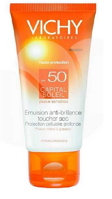 IDEAL SOLEIL VISO DRY TOUCH SPF50 50 ML - farmacialombardia.it
