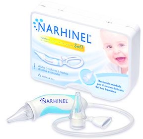 ASPIRATORE NASALE NARHINEL SOFT 1 PEZZO + 2 RICAMBI - farmacialombardia.it