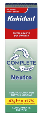 KUKIDENT NEUTRO CREMA ADESIVA DENTIERE 47 G - farmacialombardia.it