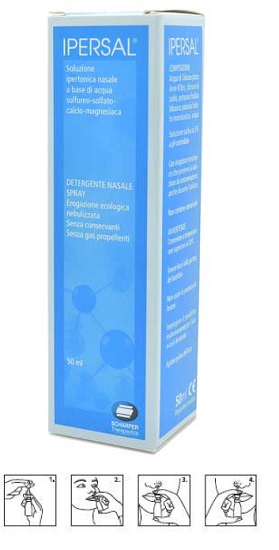 SOLUZIONE IPERTONICA IPERSAL SPRAY NASALE 50 ML - farmacialombardia.it