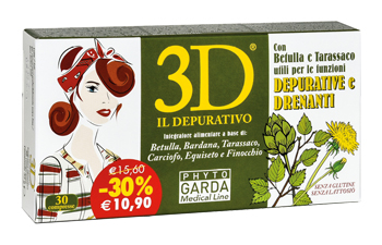 3D IL DEPURATIVO 30 COMPRESSE - farmacialombardia.it