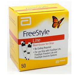 STRISCE MISURAZIONE GLICEMIA FREESTYLE LITE 50 PEZZI - farmacialombardia.it