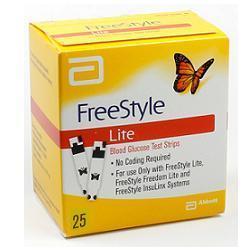 STRISCE MISURAZIONE GLICEMIA FREESTYLE LITE 25 PEZZI - farmacialombardia.it