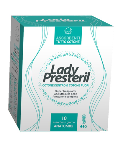 LADY PRESTERIL ANATOMICO POCKET 10 PEZZI - farmacialombardia.it