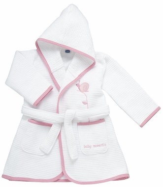 CHICCO ACCAPPATOIO PIQ ROSA LUMACA 12 MESI+ - farmacialombardia.it