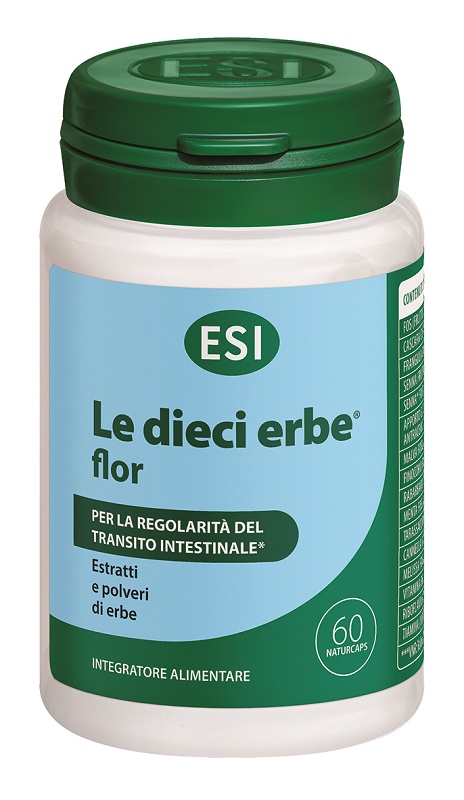 ESI LE DIECI ERBE FLOR 60 CAPSULE - farmacialombardia.it