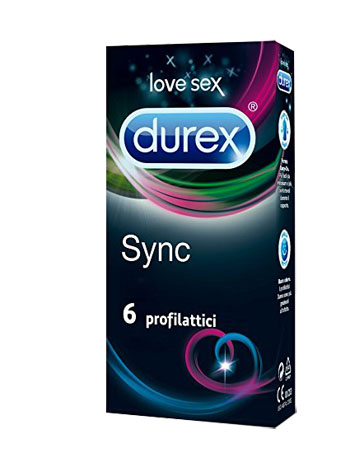 PROFILATTICO DUREX SYNC 6 PEZZI - farmacialombardia.it