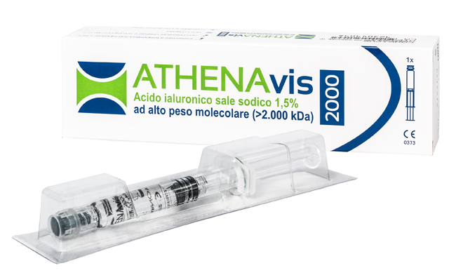 SIRINGA INTRA-ARTICOLARE ATHENAVIS 2000 ACIDO IALURONICO 1,5% 30MG 2 ML - farmacialombardia.it