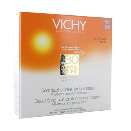 VICHY CAPITAL SOLEIL COMPACT CLAIRE 30 10 G - farmacialombardia.it