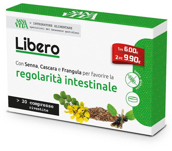 SANAVITA LIBERO 20 COMPRESSE - farmacialombardia.it