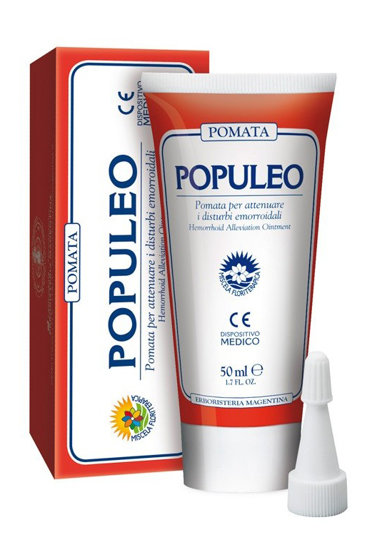 POPULEO POMATA EMORROIDI 50 ML - farmacialombardia.it
