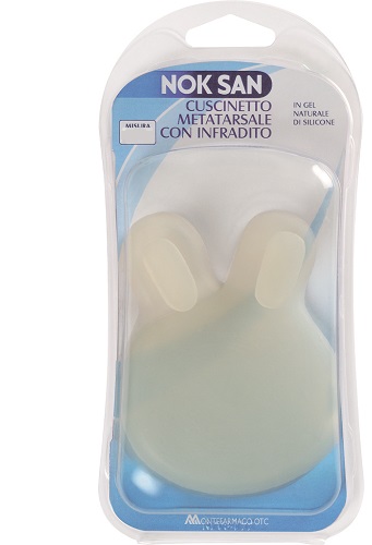 NOK SAN GEL CUSCINETTO METATARSALE CON INFRADITO S/M - farmacialombardia.it